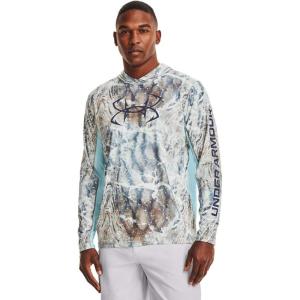imageUnder Armour Mens Isochill Shore Break Camo HoodieRealtree Cov3 989Rift Blue