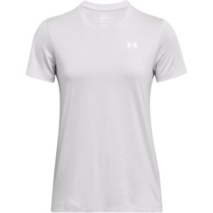 imageUnder Armour Womens Tech Twist Short Sleeve Crew014 Halo Gray  White  White