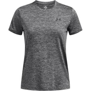 imageUnder Armour Womens Tech Twist Short Sleeve Crew025 Castlerock   Black
