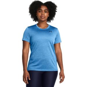 imageUnder Armour Womens Tech Twist Short Sleeve Crew444 Viral Blue   Black