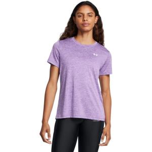 imageUnder Armour Womens Tech Twist Short Sleeve Crew525 Lavish   White