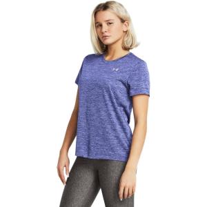 imageUnder Armour Womens Tech Twist Short Sleeve Crew561 Starlight  Celeste  Celeste
