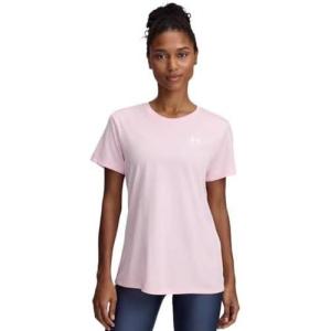 imageUnder Armour Womens Tech Twist Short Sleeve Crew647 Prime Pink   White