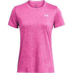 imageUnder Armour Womens Tech Twist Short Sleeve Crew652 Rebel Pink  Pink Elixir  White