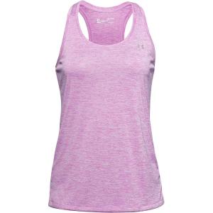 imageUnder Armour Womens Tech VNeck Twist ShortSleeve TShirtPolar Purple 537Translucent