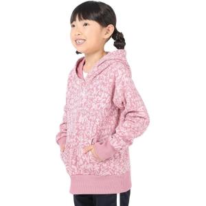 imageUnder Armour girls Rival Fleece Printed Hoodie697 Pink Elixir   White