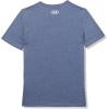 imageUnder Armour Boys Short Sleeve Shirt Crewneck Lightweight and Breathable OutdoorDownpour Gray Ua Summit