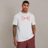 imageUnder Armour Mens Fish Hook Logo Tee017 Halo Gray   Coho