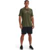 imageUnder Armour Mens Fish Hook Logo Tee390 Marine Od Green   Khaki Gray