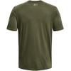 imageUnder Armour Mens Fish Hook Logo Tee390 Marine Od Green   Khaki Gray
