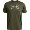 imageUnder Armour Mens Fish Hook Logo Tee391 Marine Od Green   Grove Green