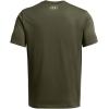 imageUnder Armour Mens Fish Hook Logo Tee391 Marine Od Green   Grove Green
