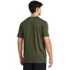 imageUnder Armour Mens Fish Hook Logo Tee391 Marine Od Green   Grove Green