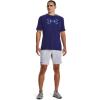imageUnder Armour Mens Fish Hook Logo Tee468 Sonar Blue  Carolina Blue  Carolina Blue