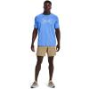 imageUnder Armour Mens Fish Hook Logo Tee477 Carolina Blue   Halo Gray