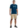 imageUnder Armour Mens Fish Hook Logo TeeDeep Sea 458Quirky Lime