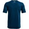 imageUnder Armour Mens Fish Hook Logo TeeDeep Sea 458Quirky Lime