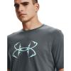 imageUnder Armour Mens Fish Hook Logo TeePitch Gray 013Breeze
