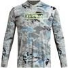 imageUnder Armour Mens Isochill Shore Break Camo Hoodie012 Pitch Gray  Pitch Gray  Lime Surge