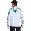 imageUnder Armour Mens Isochill Shore Break Camo Hoodie465 Nimbus Blue   Tech Blue