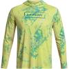 imageUnder Armour Mens Isochill Shore Break Camo Hoodie727 Sonic Yellow  Coastal Teal  Coastal Teal