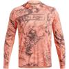 imageUnder Armour Mens Isochill Shore Break Camo Hoodie897 Aero Orange   Fresh Clay