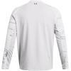 imageUnder Armour Mens Isochill Shorebreak Camo Long Sleeve100 White  Halo Gray  Black