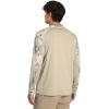 imageUnder Armour Mens Isochill Shorebreak Camo Long Sleeve289 Khaki Base  Khaki Base  Sedona Red