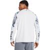 imageUnder Armour Mens Isochill Shorebreak Camo Long Sleeve475 Carolina Blue  Halo Gray  Black