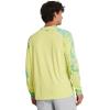 imageUnder Armour Mens Isochill Shorebreak Camo Long Sleeve727 Sonic Yellow  Coastal Teal  Coastal Teal