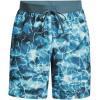 imageUnder Armour Mens Shorebreak 2in1 Boardshorts400 Still Water  Static Blue  Mod Gray