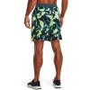 imageUnder Armour Mens Shorebreak 2in1 Boardshorts414 Static Blue  Lime Surge  Mod Gray