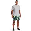 imageUnder Armour Mens Shorebreak 2in1 Boardshorts414 Static Blue  Lime Surge  Mod Gray