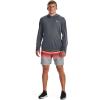 imageUnder Armour Mens Shorebreak 2in1 Boardshorts465 Harbor Blue  Gravel  Gravel
