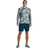 imageUnder Armour Mens Shorebreak 2in1 BoardshortsDeep Sea 459Mod Gray