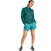 imageUnder Armour Womens Fusion Shorts464 Circuit Teal  Circuit Teal  Radial Turquoise