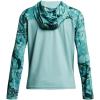 imageUnder Armour Womens Isochill Shorebreak Hoodie482 Radial Turquoise  Circuit Teal  Circuit Teal