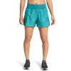 imageUnder Armour Womens Fusion Shorts464 Circuit Teal  Circuit Teal  Radial Turquoise