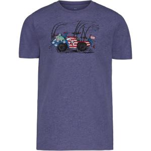 imageUnder Armour Boys Short Sleeve Shirt Crewneck Lightweight and Breathable OutdoorRoyal Amphibious Ride Tee