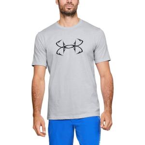 imageUnder Armour Mens Fish Hook Logo TeeHalo Gray