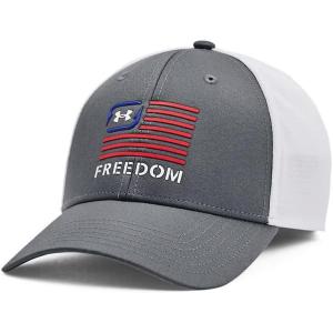 imageUnder Armour Mens Freedom Cap012 Pitch Gray  White  White