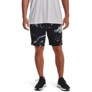 imageUnder Armour Mens Shorebreak 2in1 Boardshorts002 Black  Mellow Orange  Mod Gray