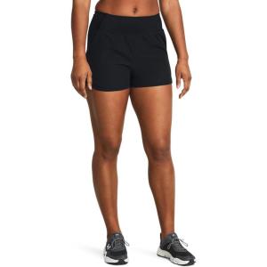 imageUnder Armour Womens Fusion Shorts001 Black  Black  Castlerock