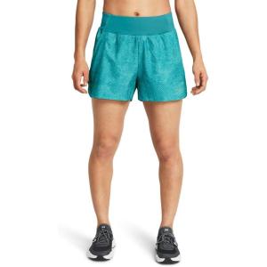 imageUnder Armour Womens Fusion Shorts464 Circuit Teal  Circuit Teal  Radial Turquoise