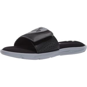 imageUnder Armour mens Ignite Vi SlideSlide SandalBlackSteel