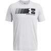 imageUnder Armour Mens Fast Left Chest Short Sleeve T Shirt012 Mod Gray   Black