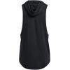 imageUnder Armour Mens Project Rock Payoff Sleeveless Hoodie001 Black   White