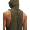 imageUnder Armour Mens Project Rock Payoff Sleeveless Hoodie308 Expedition Green   Black