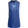 imageUnder Armour Mens Project Rock Payoff Sleeveless Hoodie432 Tech Blue   Silt
