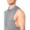 imageUnder Armour Mens Project Rock Payoff Sleeveless Hoodie709 Clay Green   Team Orange
